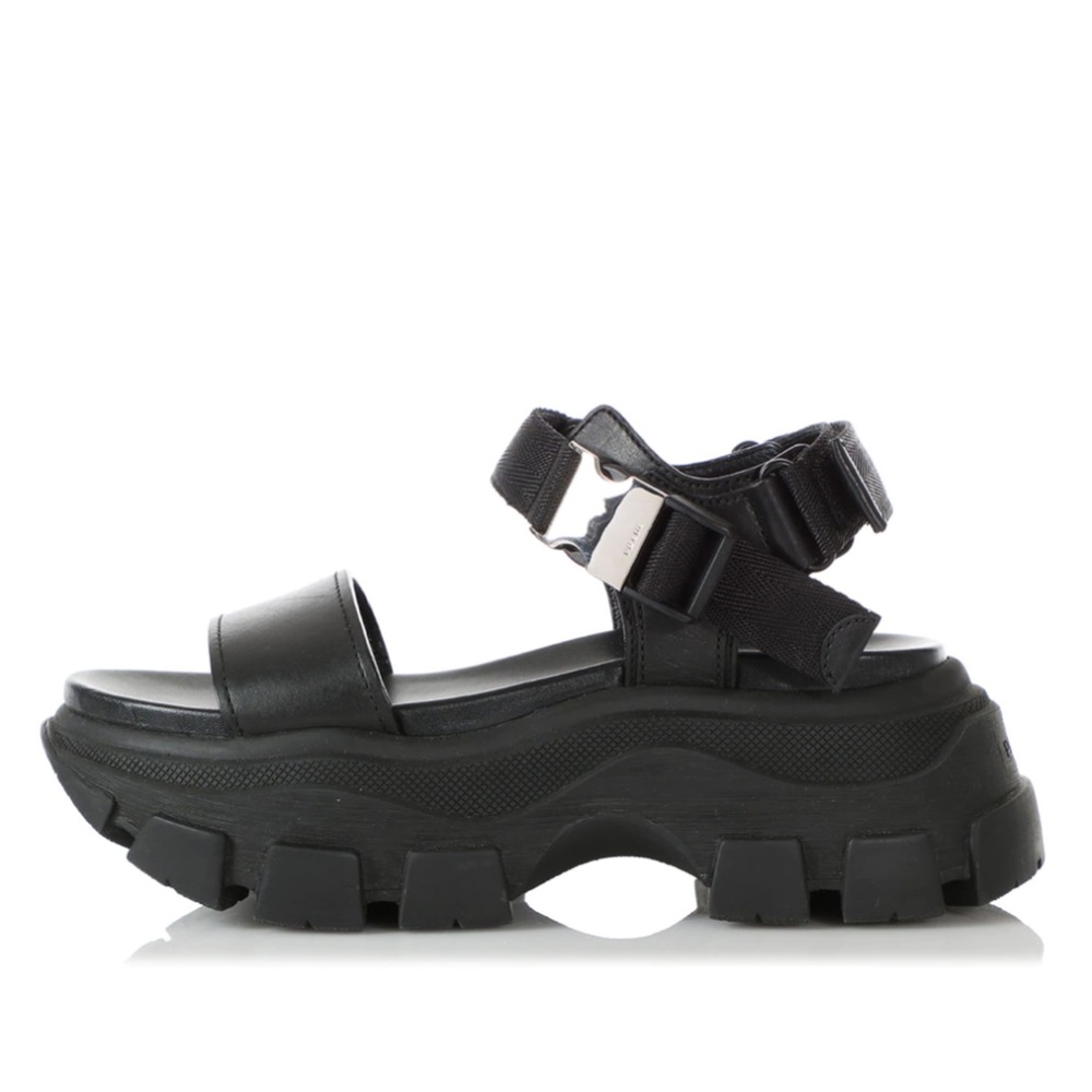 Prada Pegasus Lug Sole Sandals - 37.5
